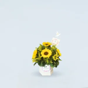 Canasto Girasoles