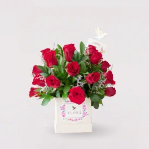 Flora Box Mediana 24 Rosas