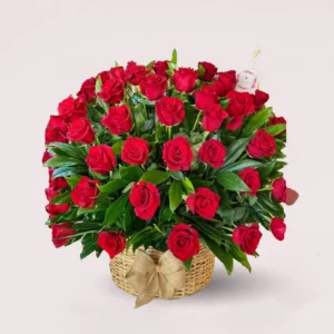 Canasto 100 Rosas