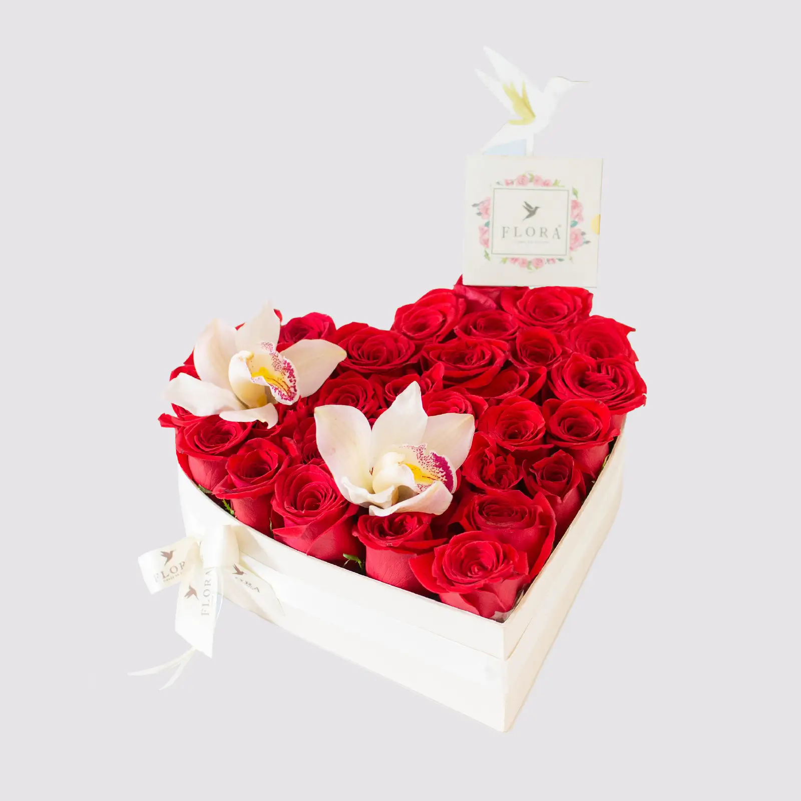 Corazón Mediano Rosas